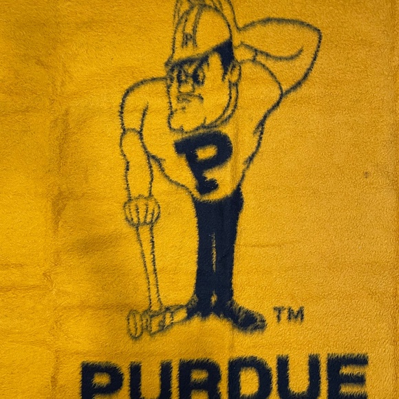 Excellent Condition Purdue University Biederlack Blanket - Picture 2 of 5